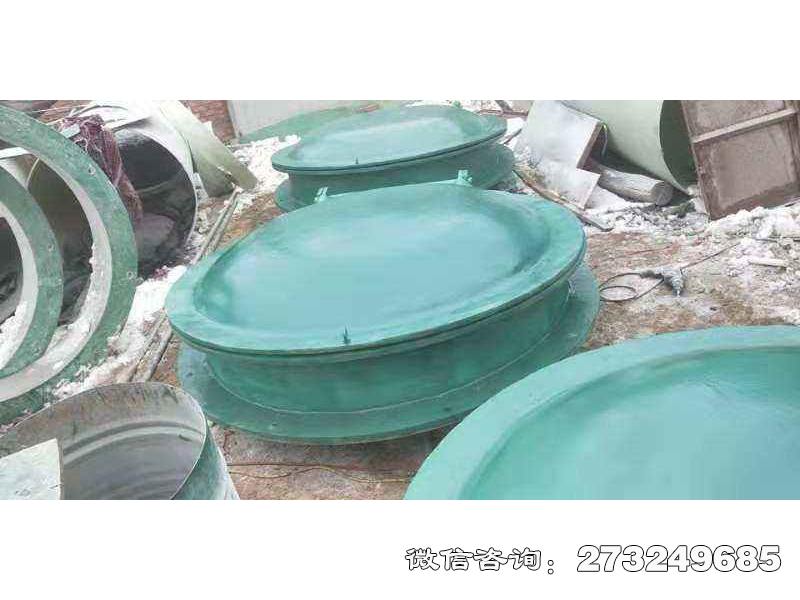 来宾圆形玻璃钢拍门