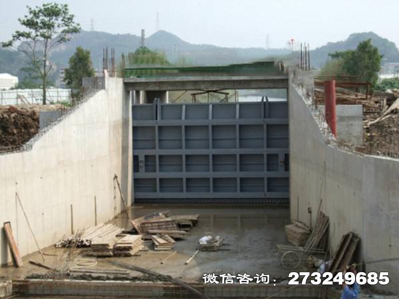 台江县水坝止水闸门