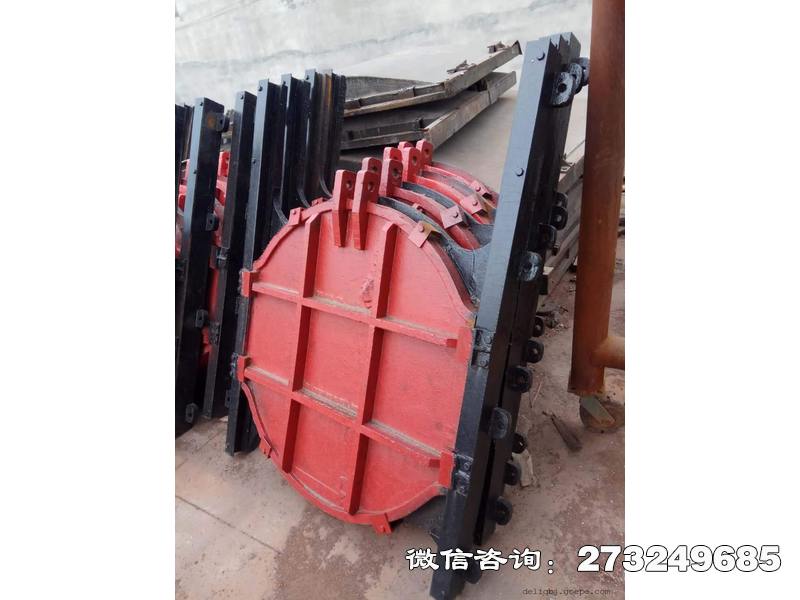 成县排水铸铁镶铜圆闸门