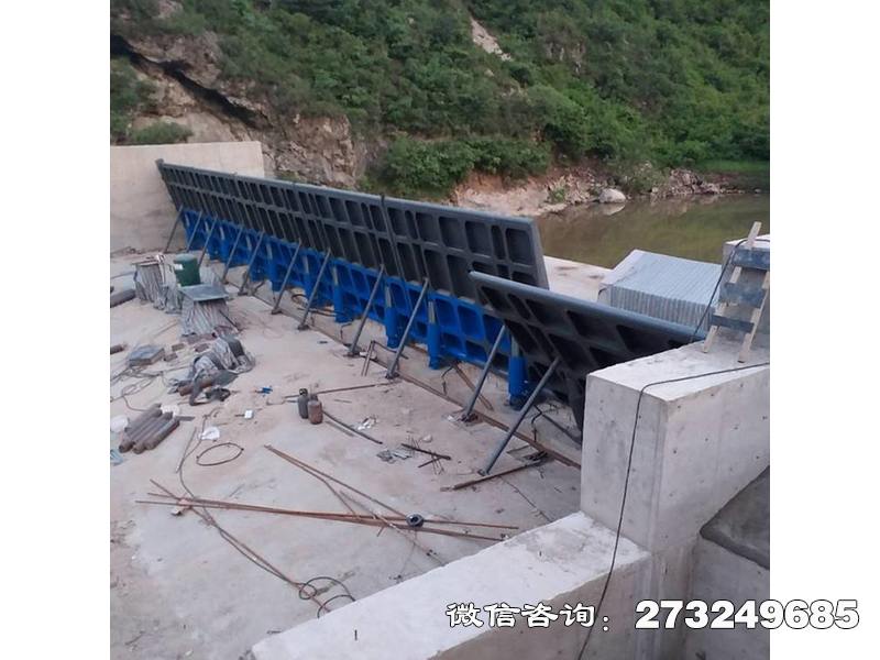 义乌活动拦水液压钢坝